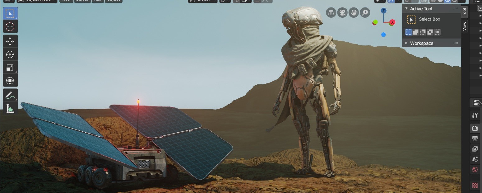Blender Individual Screenshot